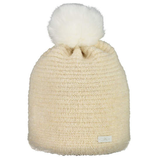 Cmp Knitted 5505417 Beanie Beige Woman