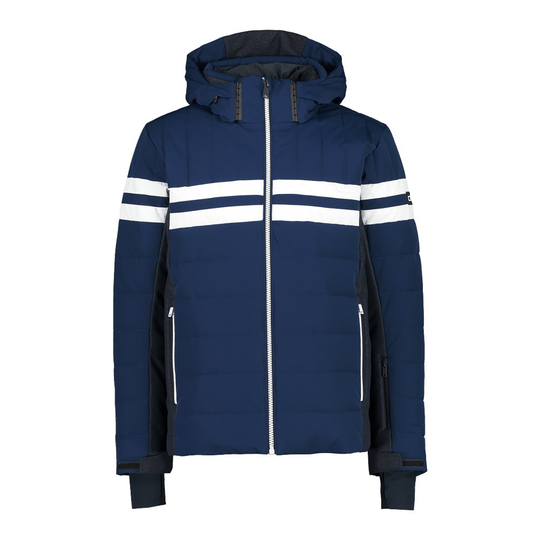 Cmp Zip Hood 31w0137 Jacket Blue S Man