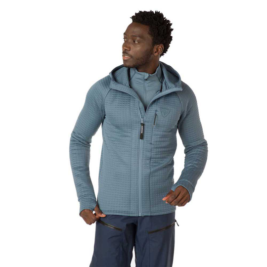 Rossignol Skpr Full Zip Sweatshirt Grey L Man