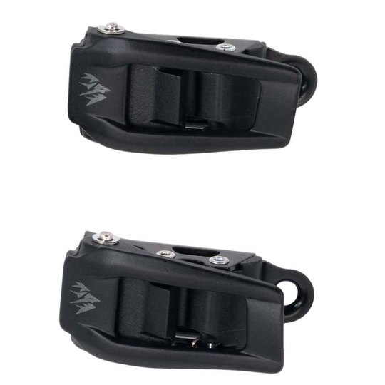 Jones Asym Toe Buckle Black