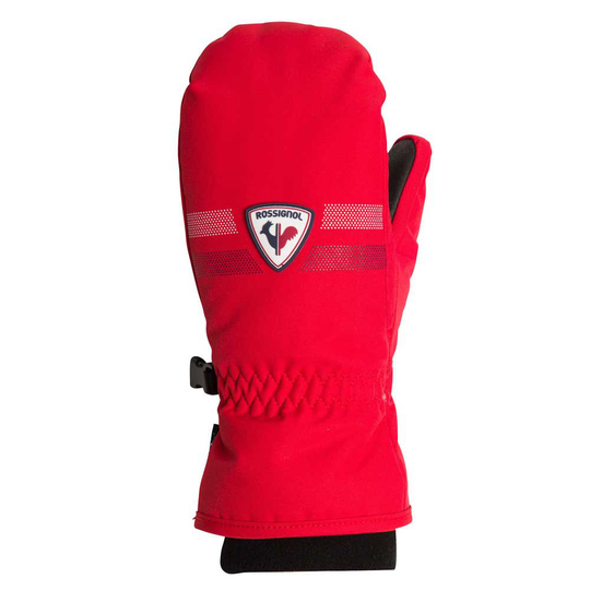 Rossignol Roc Impr Mittens Red 6 Years Boy