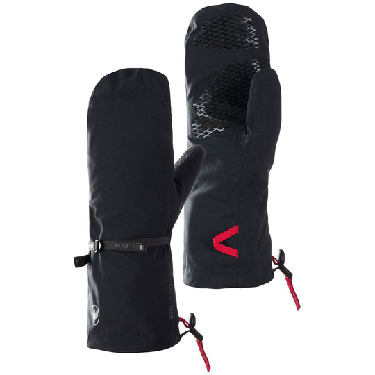 Mammut Shell Mittens Black 10 Man