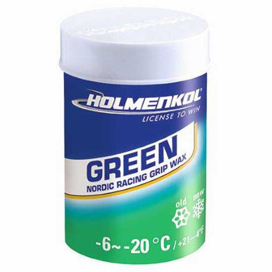 Holmenkol Grip green -6°c/-20°c Wax 45 G Green