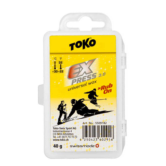 Toko Express Rub On 40 G Universal Wax Beige,White