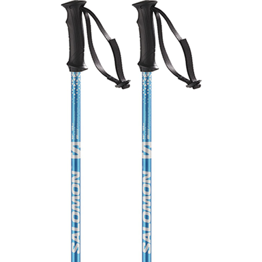 Salomon Rental Anodized Poles Blue 110 cm