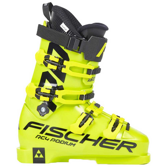 Fischer Rc4 Podium Rd 150 Alpine Ski Boots Yellow 25.5