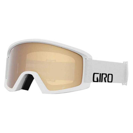 Giro Semi Ski Goggles White Amber Gold/CAT2+Yellow/CAT0