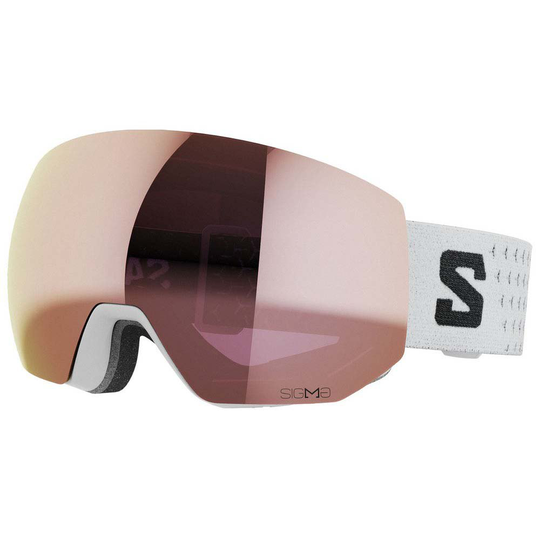 Salomon Radium Pro Sigma Ski Goggles White Sigma Poppy/CAT 2