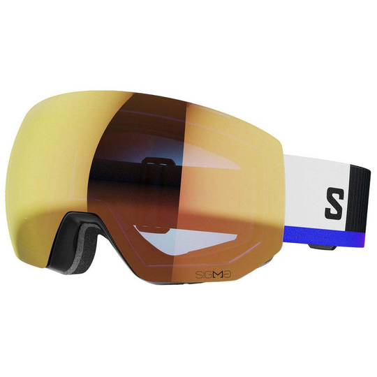 Salomon Radium Pro Sigma Ski Goggles White Poppy Red/CAT 2