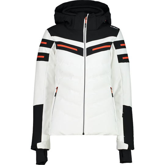 Cmp Zip Hood 32w0216 Jacket White 2XS Woman