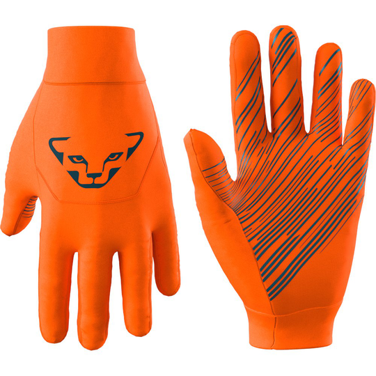 Dynafit Upcycled Thermal Gloves Orange XS Man