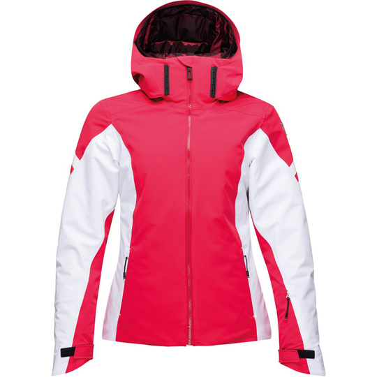 Rossignol Course Shiny Jacket Pink M Woman