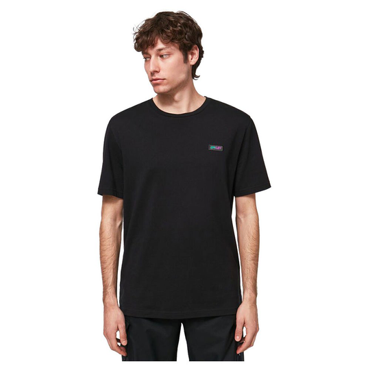Oakley Apparel Gradient B1b Patch Short Sleeve T-shirt Black L Man