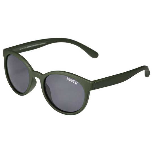 Sinner Kecil Sunglasses Green PC Smoke/CAT3