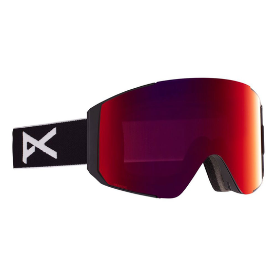 Anon Sync+spare Lens Ski Goggles Black Perceive Sunny Red/CAT3+Perceive Cloudy Burst/CAT1