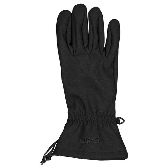 Cmp Softshell 6524830j Gloves Black 5-6 Years Boy
