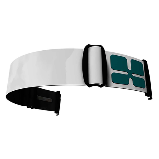 Aphex New Grey+logo Petrol Goggle Straps Silver