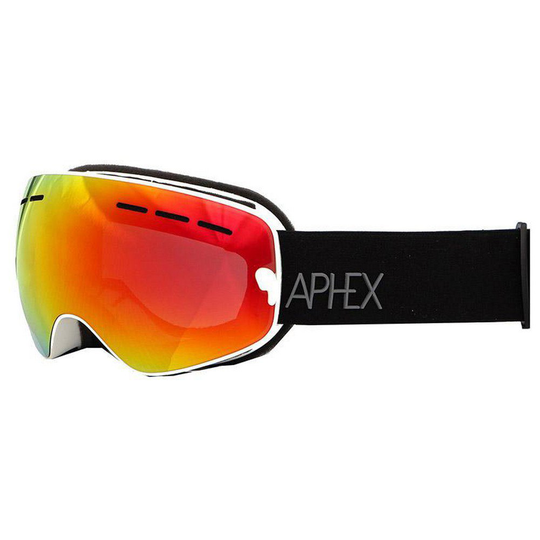 Aphex Krypton Ski Goggles Junior Black Revo Red/CAT2