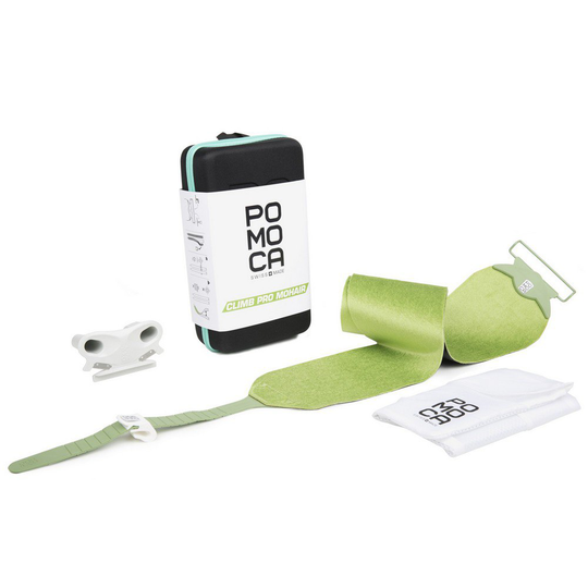 Pomoca Climb Pro Mohair Ready2climb 120 Mm V2 Skin Green 145-160