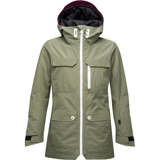 Rossignol Type Pk Jacket Green XS Woman