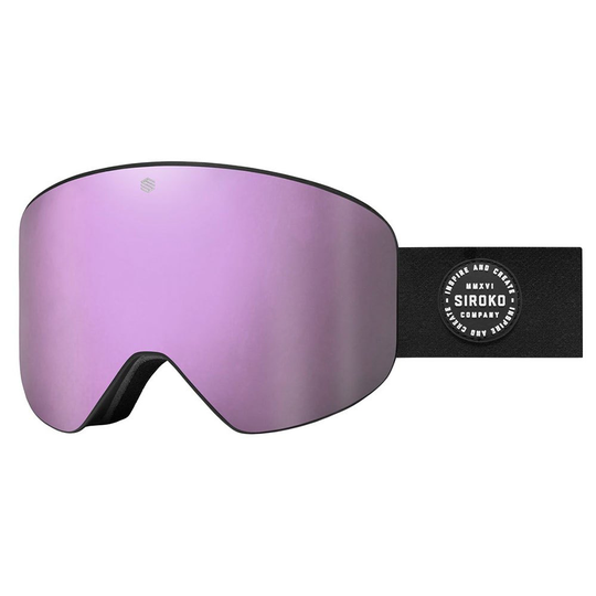 Siroko Gx Ski Goggles Purple Purple Mirror/CAT2