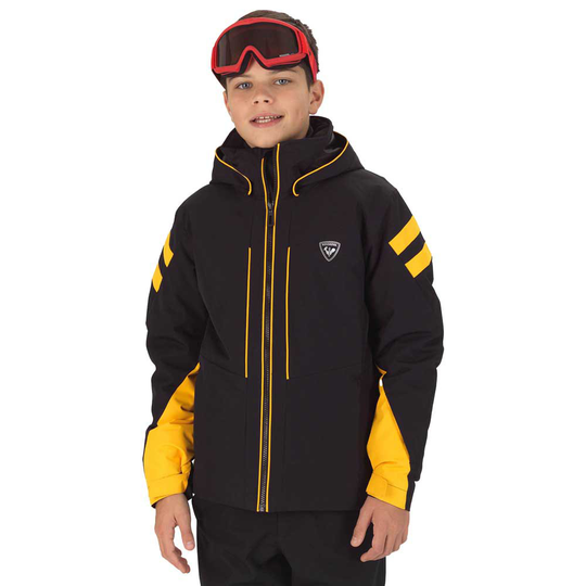 Rossignol Ski Jacket Boy Black 8 Years Boy