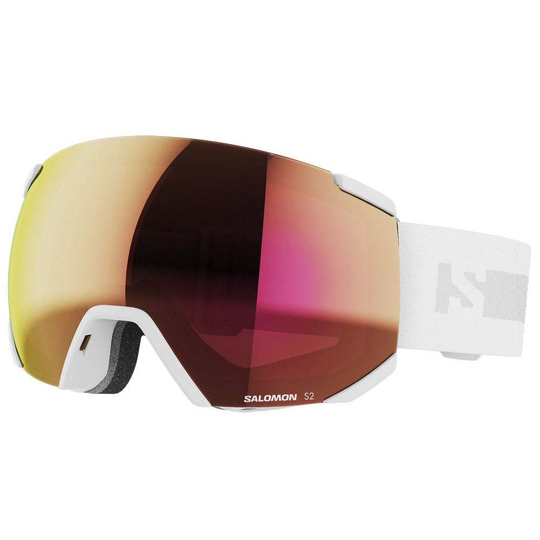Salomon Radium Ml Ski Goggles White Ruby/CAT 2