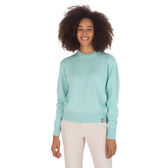 Rossignol Plain Rn Knit Sweater Blue XS Woman