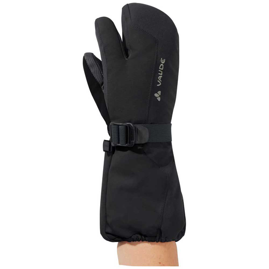 Vaude Snow Cup Lobster Mittens Black M Boy
