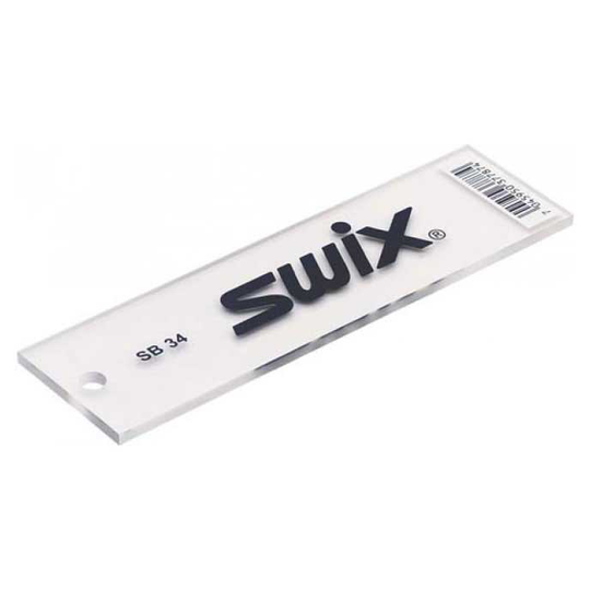 Swix Sb34d Plexi Scraper Snowboard White 4 mm