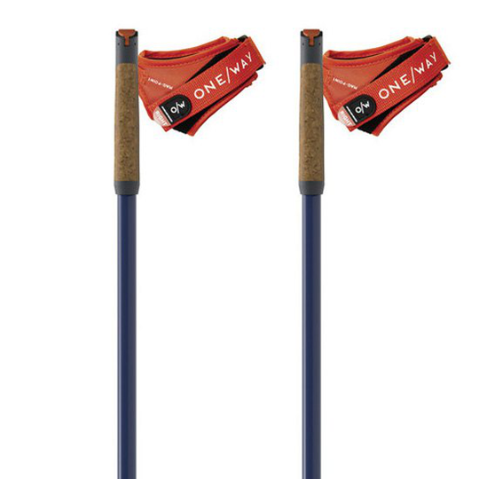 One Way Diamond 1 Mag Poles Orange 125 cm