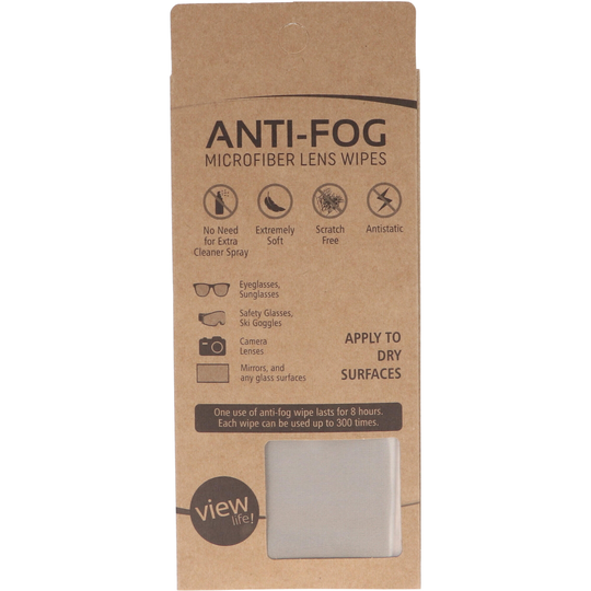 Anti-fog Microfiber Lens Wipes