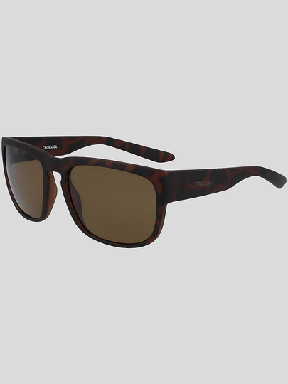 Dragon Rune Matte Tortoise Sunglasses bronze