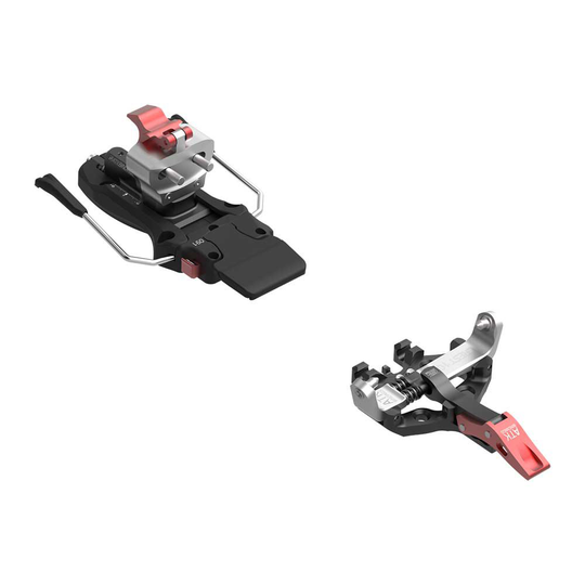 Atk Race Crest 10 75 Mm Ski Touring Bindings Silver 75 mm