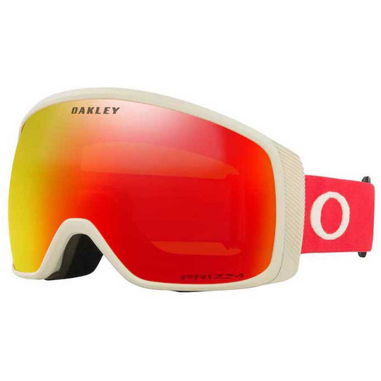 Oakley Flight Tracker M Prizm Snow Ski Goggles Red Prizm Snow Torch/CAT3
