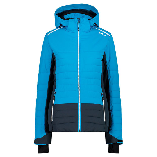 Cmp Zip Hood 31w0226 Jacket Blue 2XS Woman
