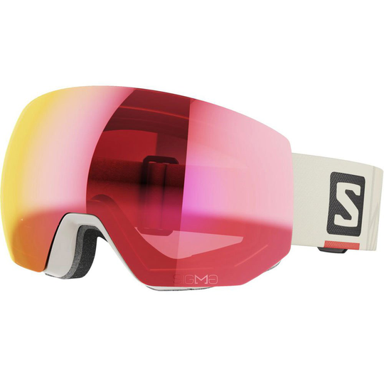 Salomon Radium Pro Sigma Ski Goggles Red,White Sigma Poppy Red/CAT2