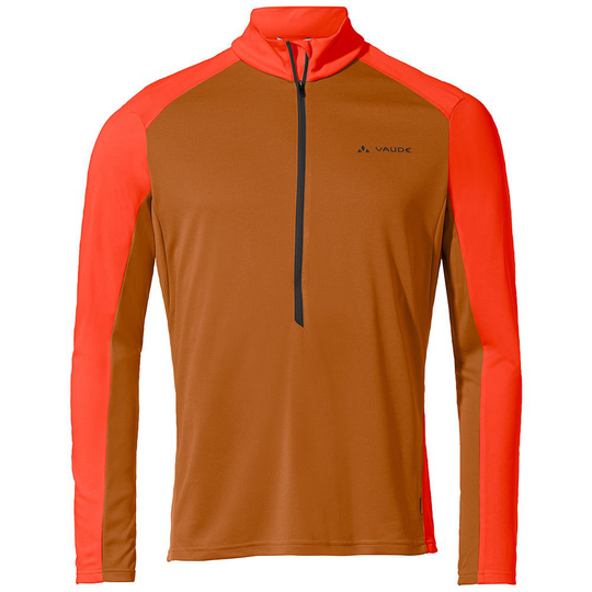 Vaude Larice Lighii Long Sleeve T-shirt Orange S Man