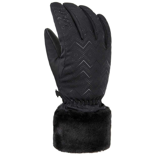 Cairn Mont Blanc C-tex Gloves Black 6.5 Woman