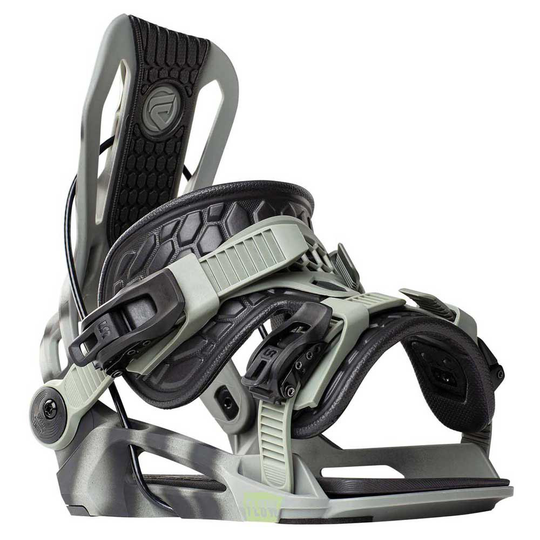 Flow Fenix Plus Snowboard Bindings Silver L