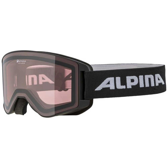 Alpina Narkoja Q Ski Goggles Black Blue/CAT1