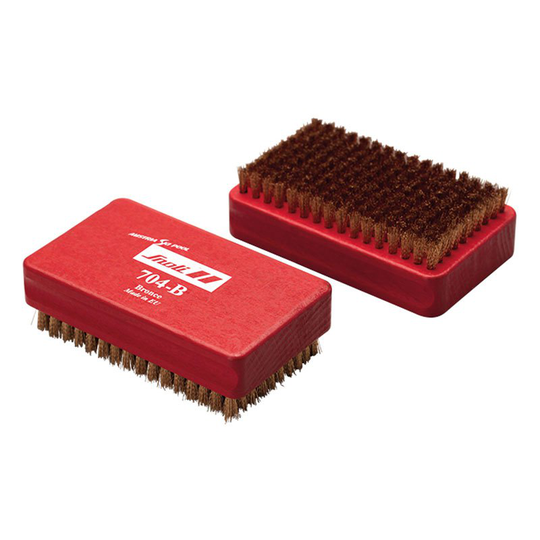Snoli Waxing Brush Bronze Brush Red