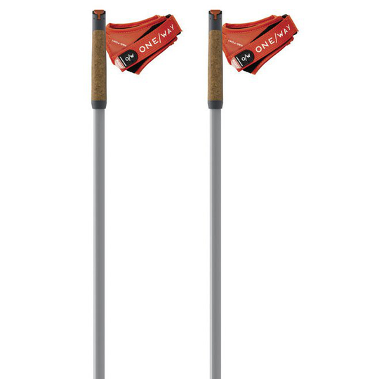One Way Storm 6 Mag Poles Grey 130 cm