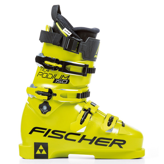 Fischer Rc 4 Podium 150 Alpine Ski Boots Yellow 26.5