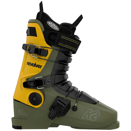 K2 Revolver Alpine Ski Boots Green 26.5