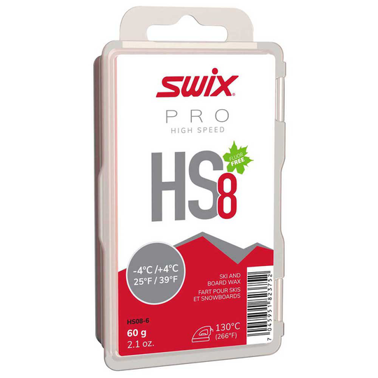Swix Hs8 -4ºc/+4ºc 60 G Board Wax Red,White