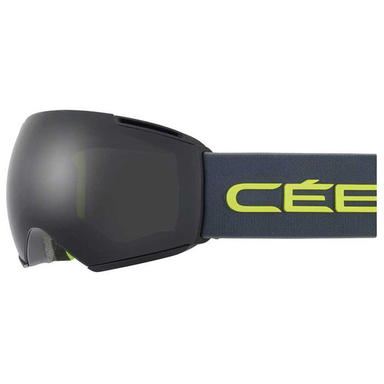 Cebe Icone Ski Goggles Multicolor Grey Ultra Black/Cat3- Amber Flash Mirror/Cat1