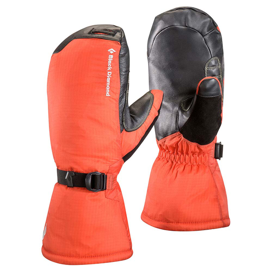 Black Diamond Super Light Mittens Orange XS Man