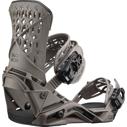 Salomon Highlander Snowboard Bindings Grey S