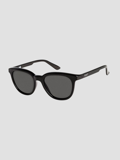 Roxy Tiare Shiny Black Glitters Sunglasses grey